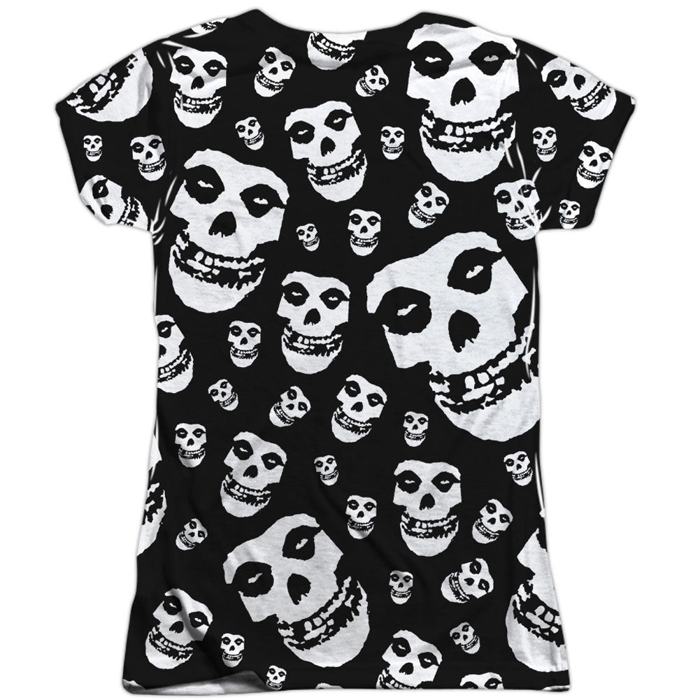 Misfits Fiends All Over Sublimation Junior Top Back