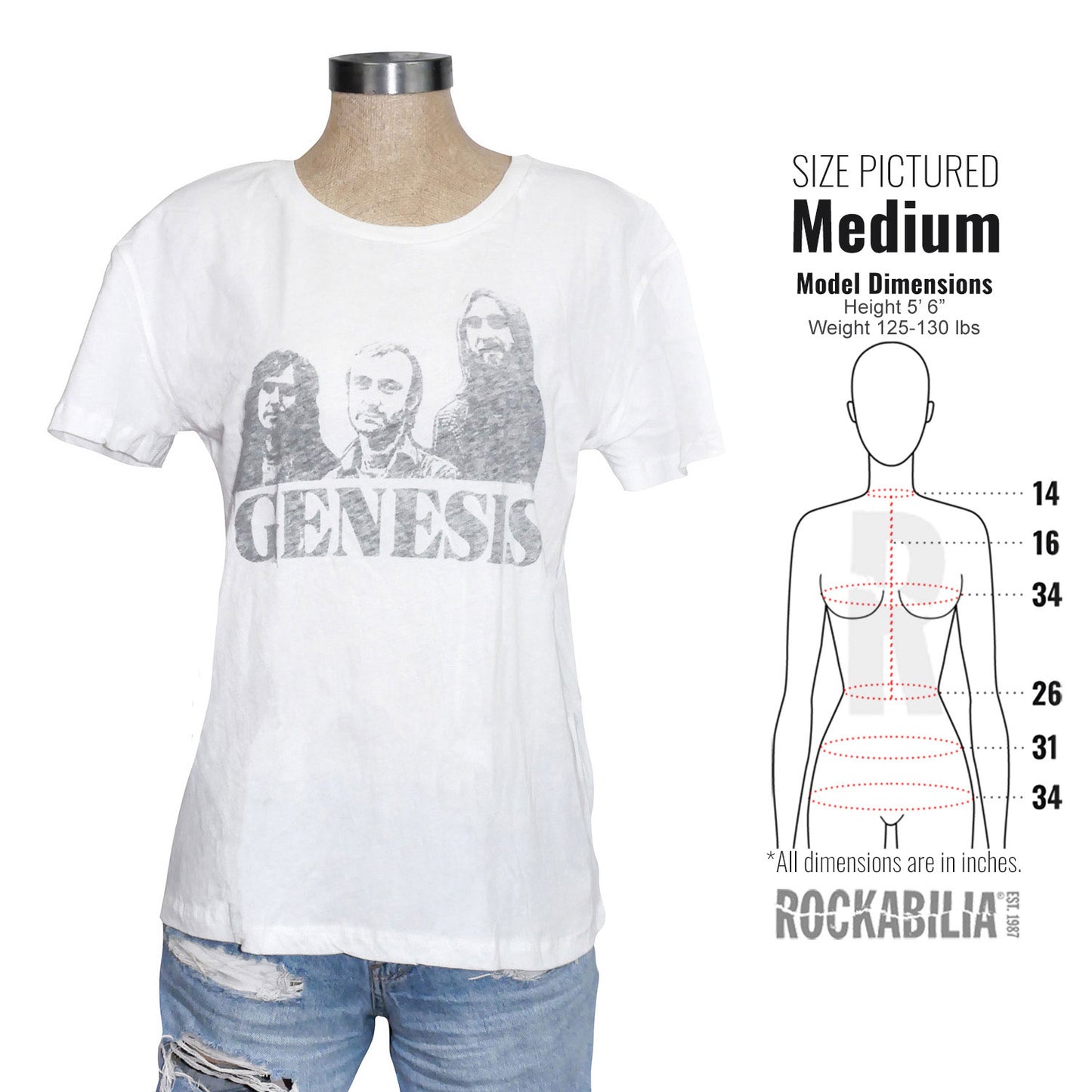 Genesis UK Single Women's T-shirt Junior Top Alt 3
