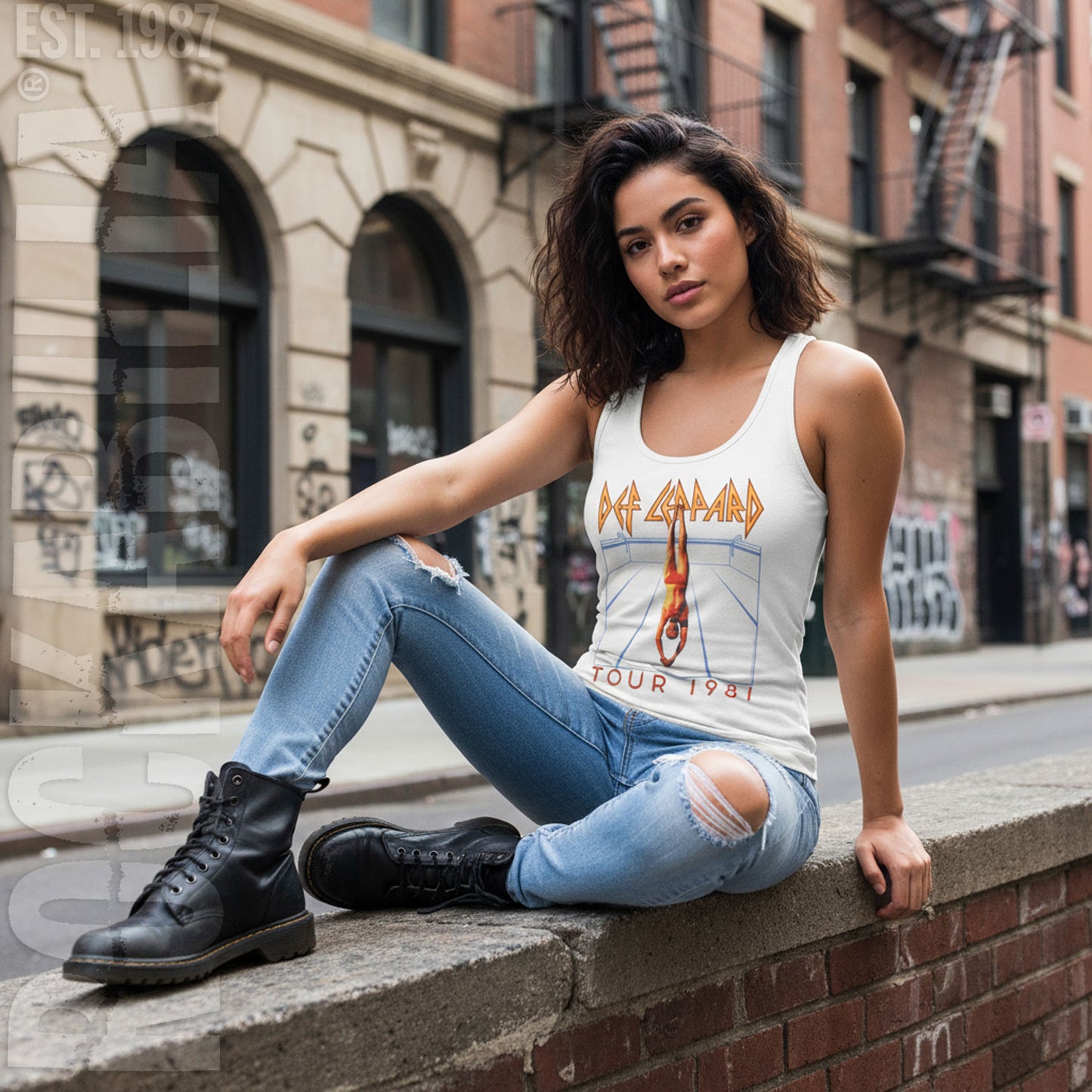 He's Swimming Womens Tank