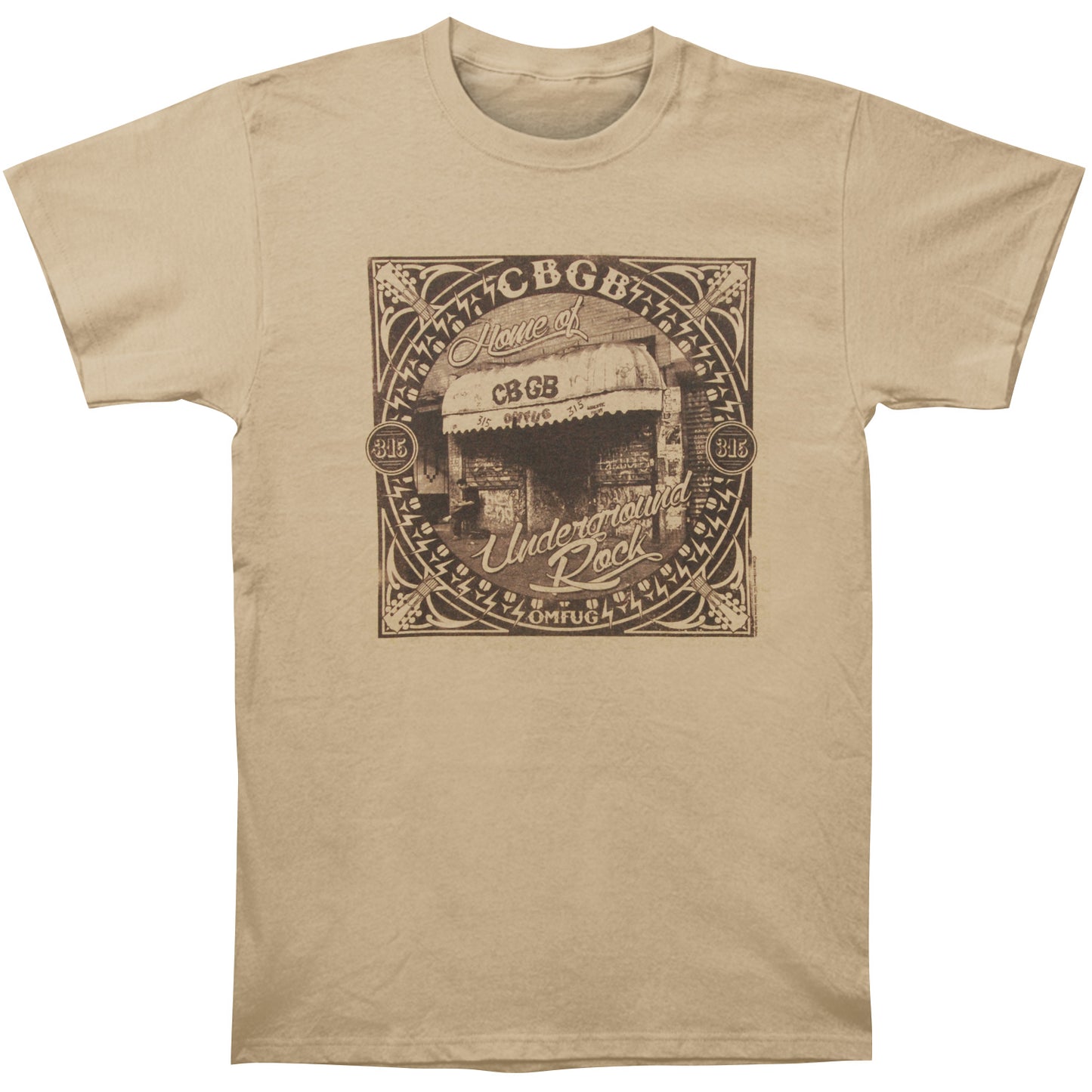 CBGB Underground Rock Slim Fit T-shirt