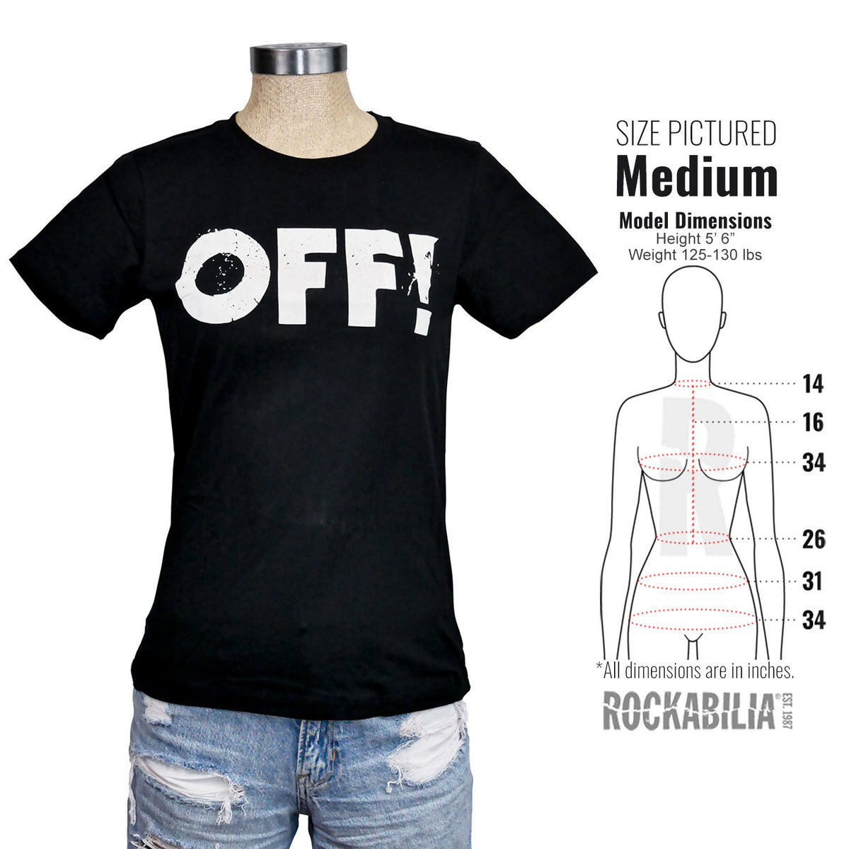 OFF! Logo Soft Junior Top Alt 3