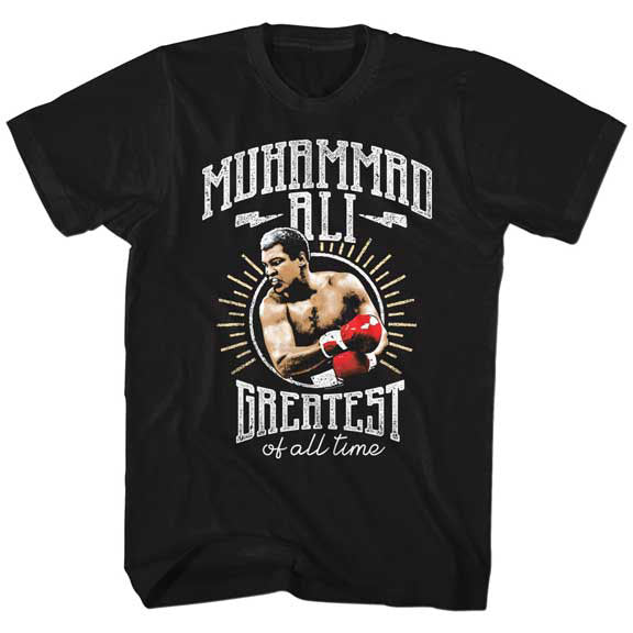 Muhammad Ali Of All Time Slim Fit T-shirt Front