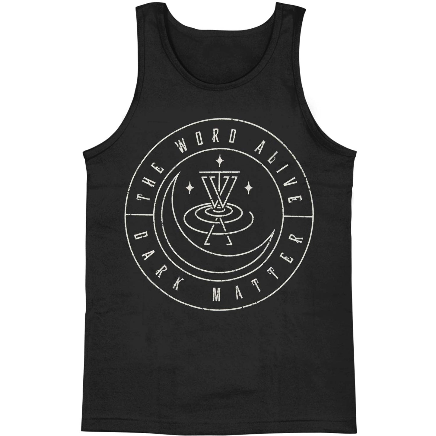Word Alive Dark Matter Mens Tank Front