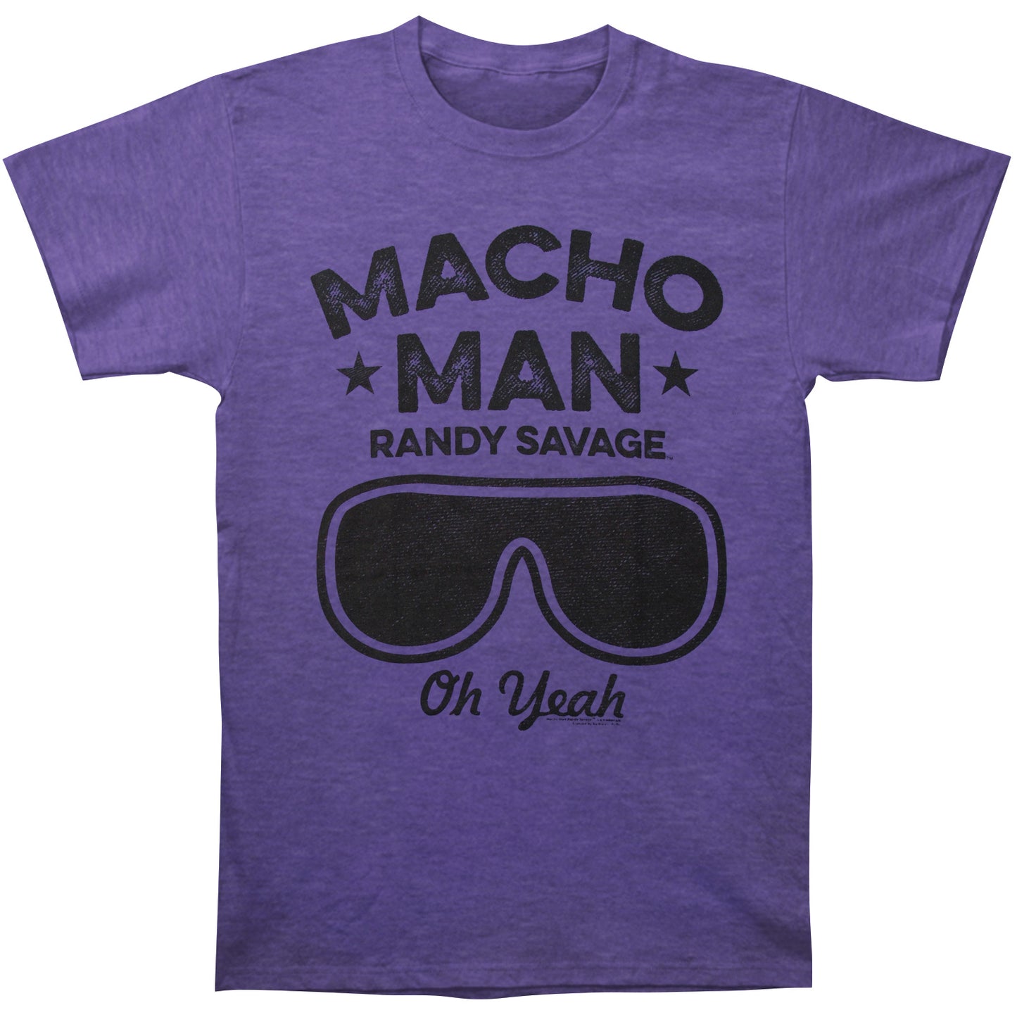 Macho Man Oh Yeah Slim Fit T-shirt Front