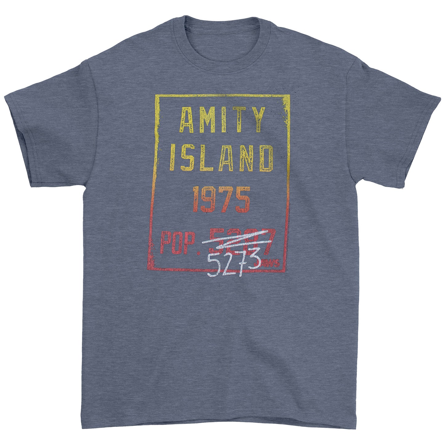 Jaws Countdown Slim Fit T-shirt Front