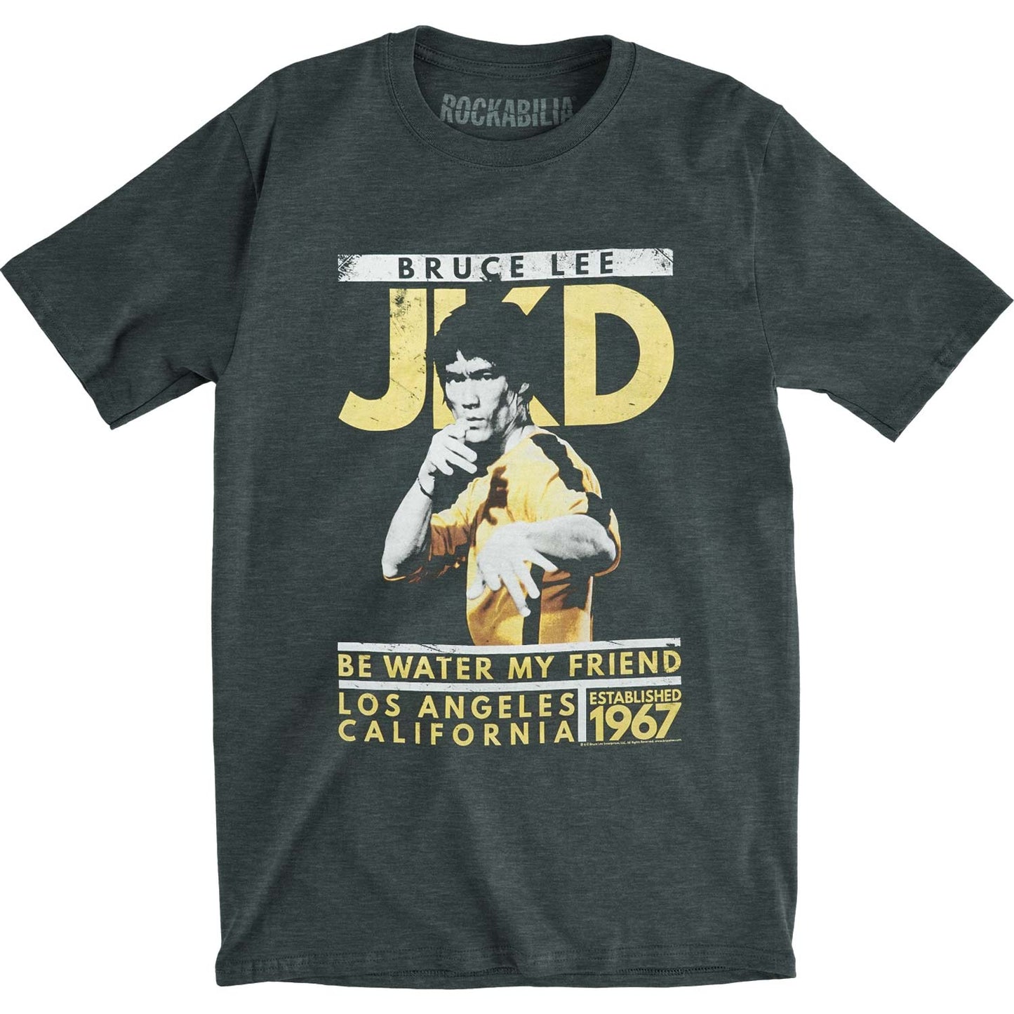 Bruce Lee Jay Kay Dee Slim Fit T-shirt Front