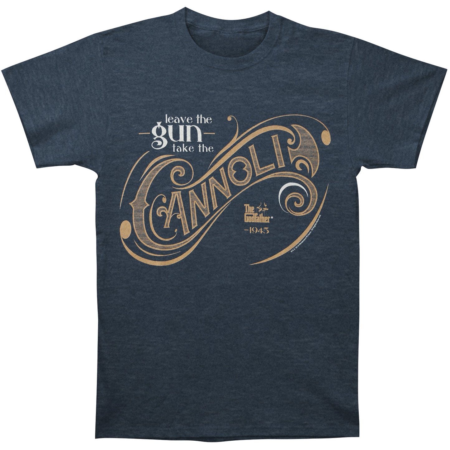 Godfather Take The Cannoli Slim Fit T-shirt Front