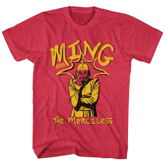 Flash Gordon Ming The Merciless Slim Fit T-shirt Front