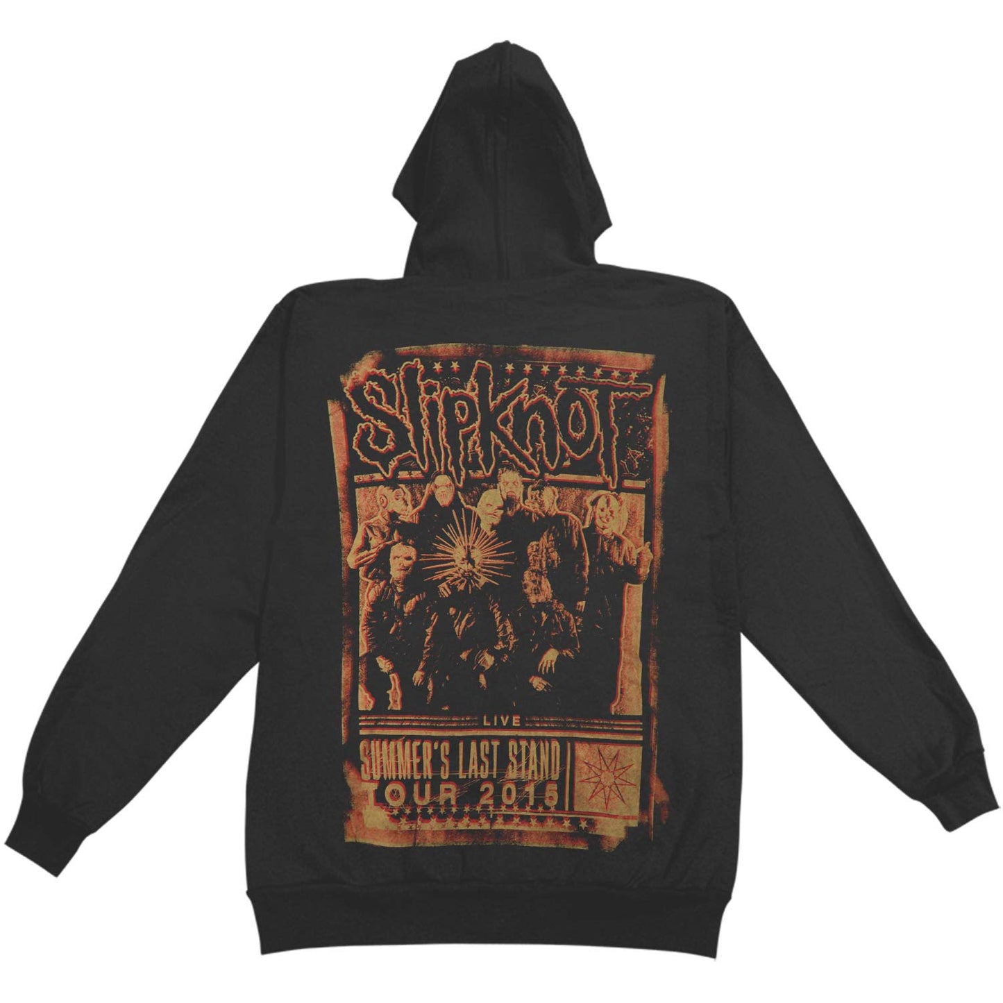 Blurred Vision 2015 Tour Zippered Hooded Sweatshirt