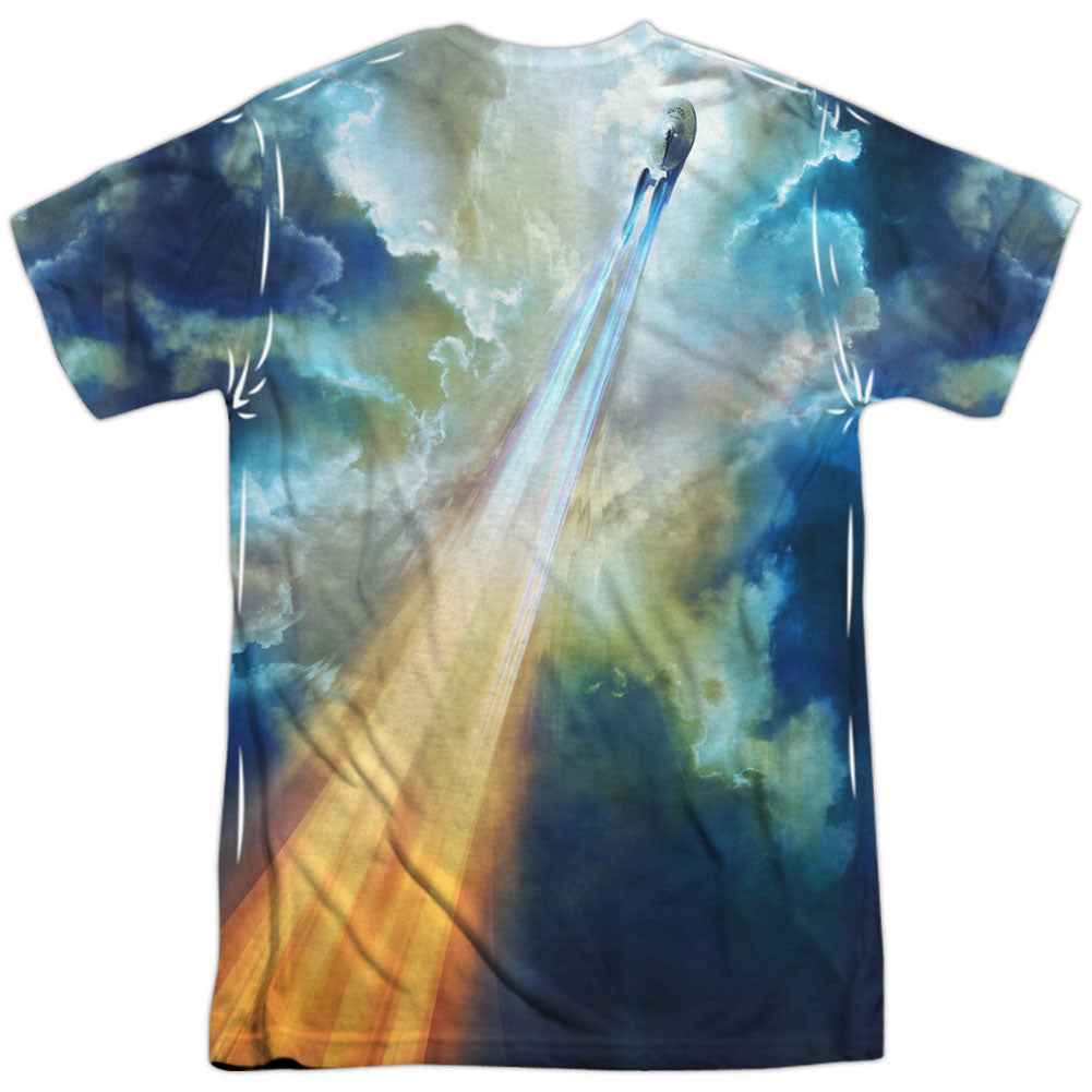 Star Trek Up And Away 100% Poly Front/Back Print Sublimation T-shirt
