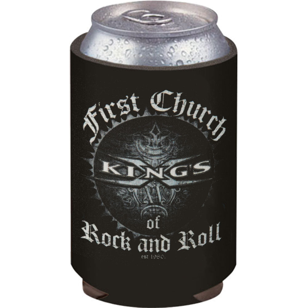 Kings X Logo Est. 1980 Can Cooler Front