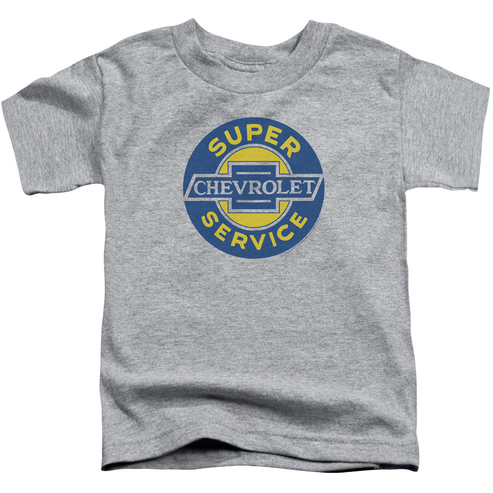 Chevy Super Service Toddler Childrens T-shirt Front