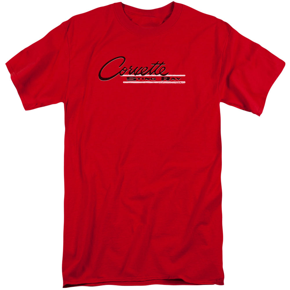 Chevy Retro Stingray Adult Tall T-shirt Tall