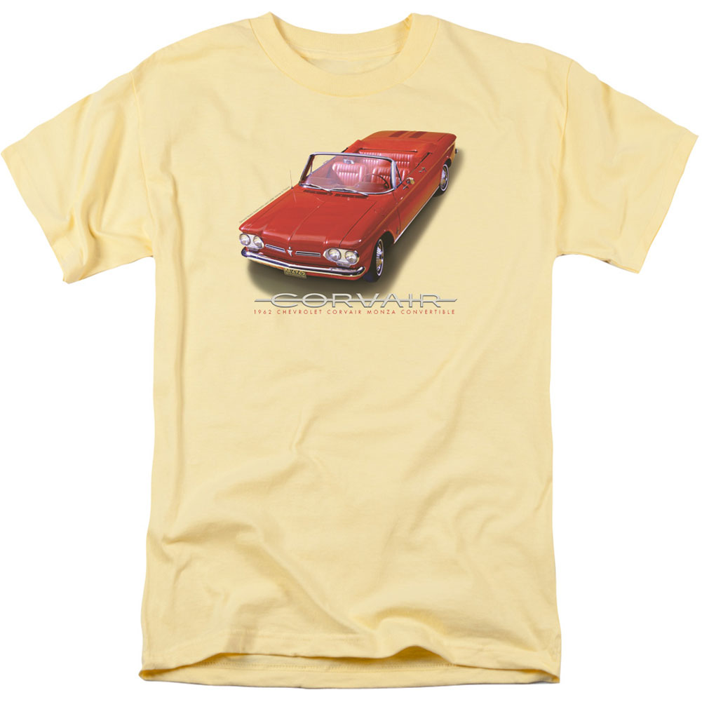 Chevy 62 Corvair Convertible Adult T-shirt
