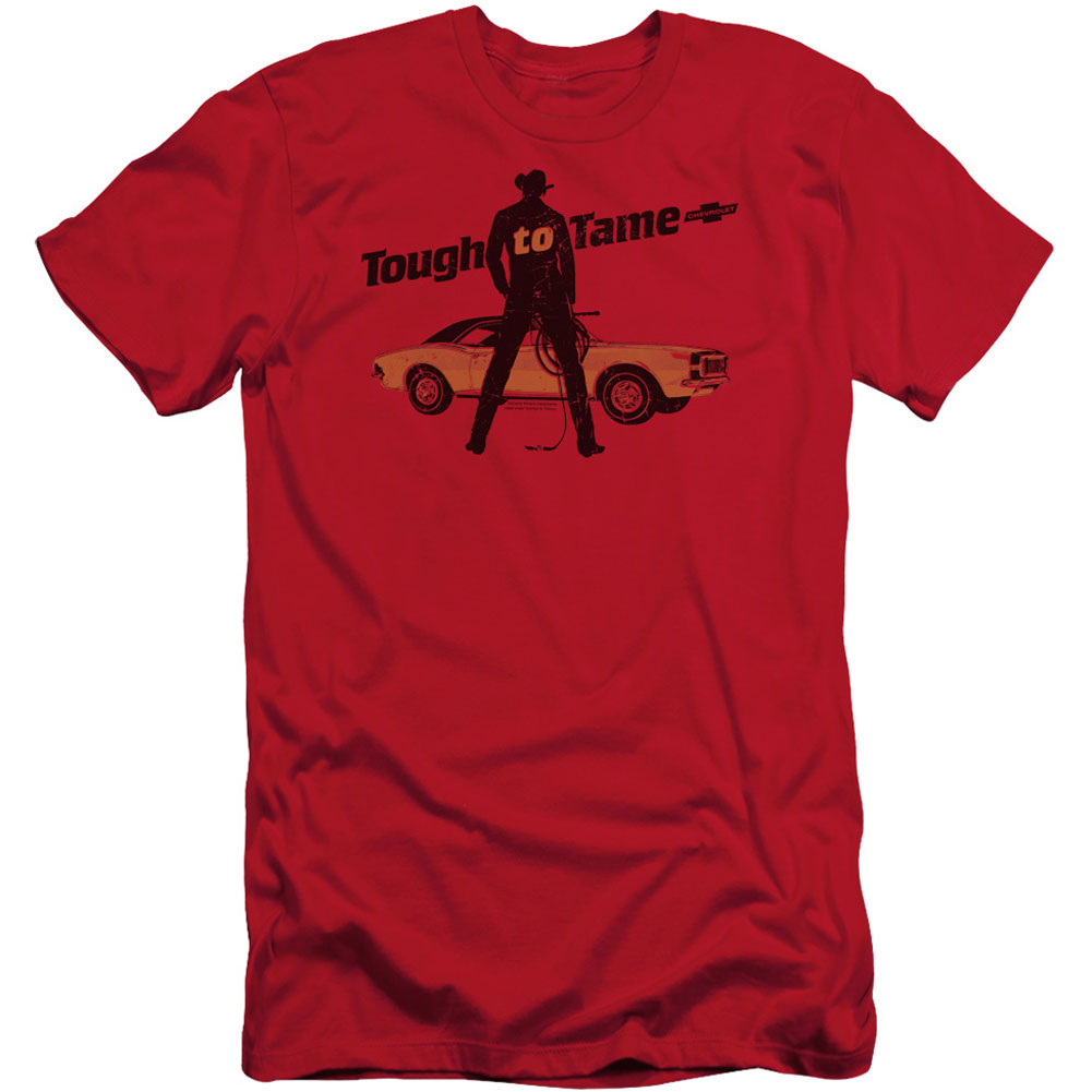 Chevy Tough To Tame Adult Slim Fit Slim Fit T-shirt Front
