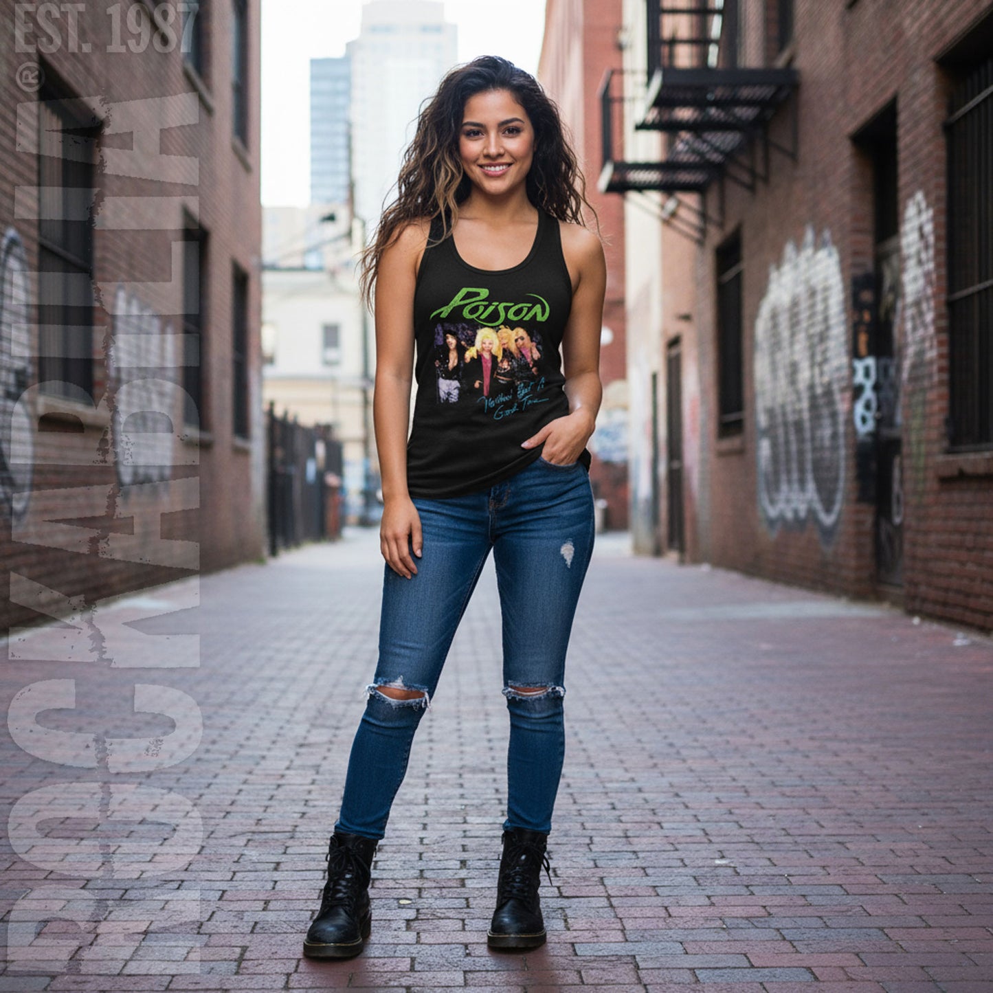 Poison Nothin But A Good Time Womens Tank Alt 2