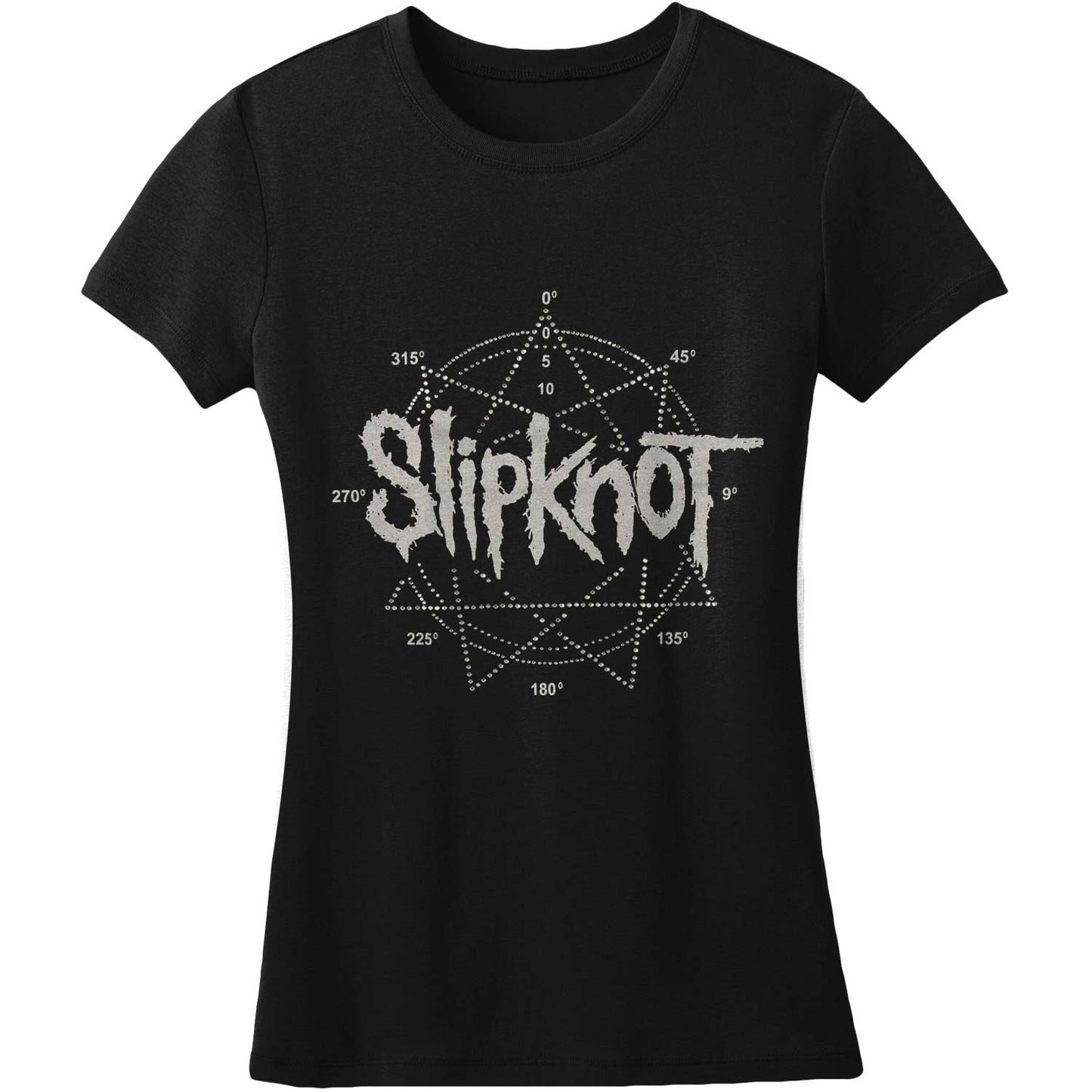 Slipknot Logo Star Junior Top Front