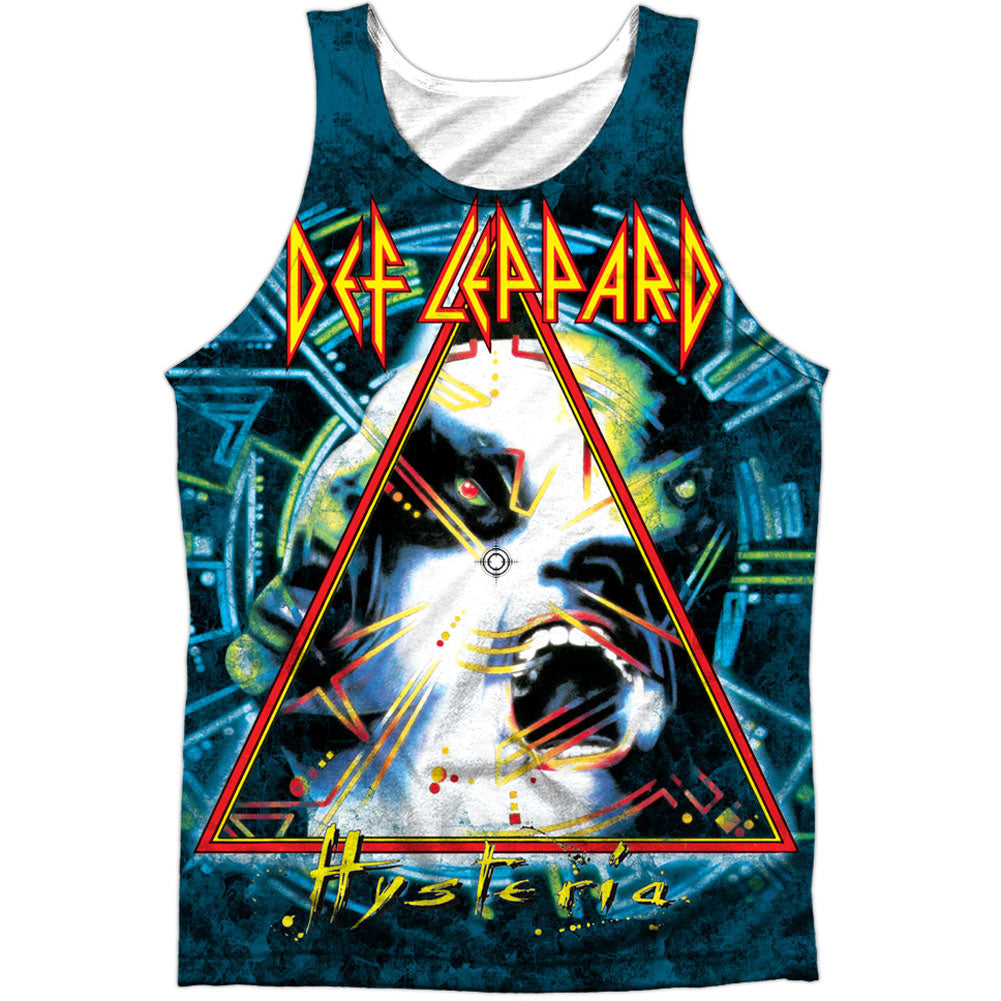Def Leppard Hysteria 100% Poly Mens Tank