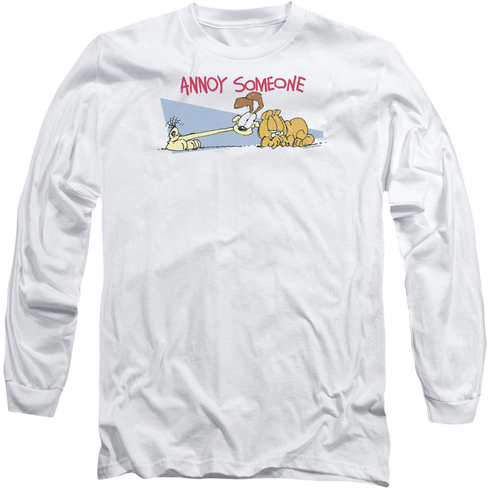 Garfield Annoy Someone Long Sleeve Front