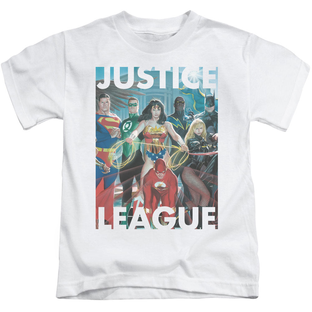 Justice League Of America Hall Of Justice Juvenile Childrens T-shirt