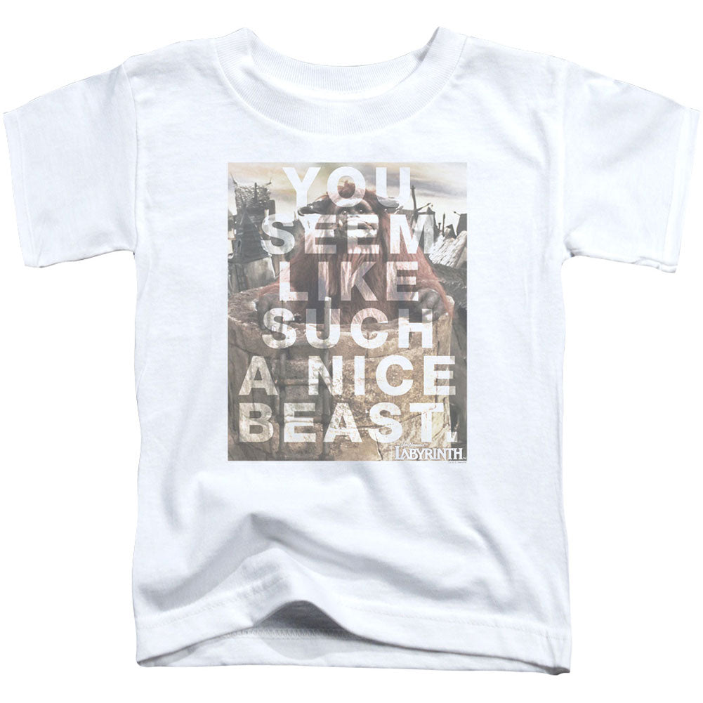 Labyrinth Nice Beast Toddler Childrens T-shirt