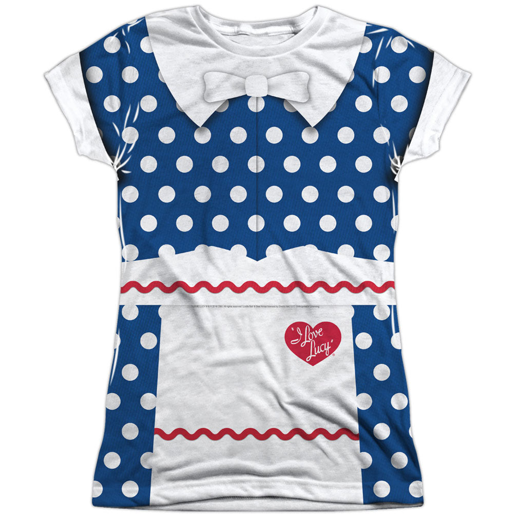 I Love Lucy Lucy Costume Sublimation Junior Top Front