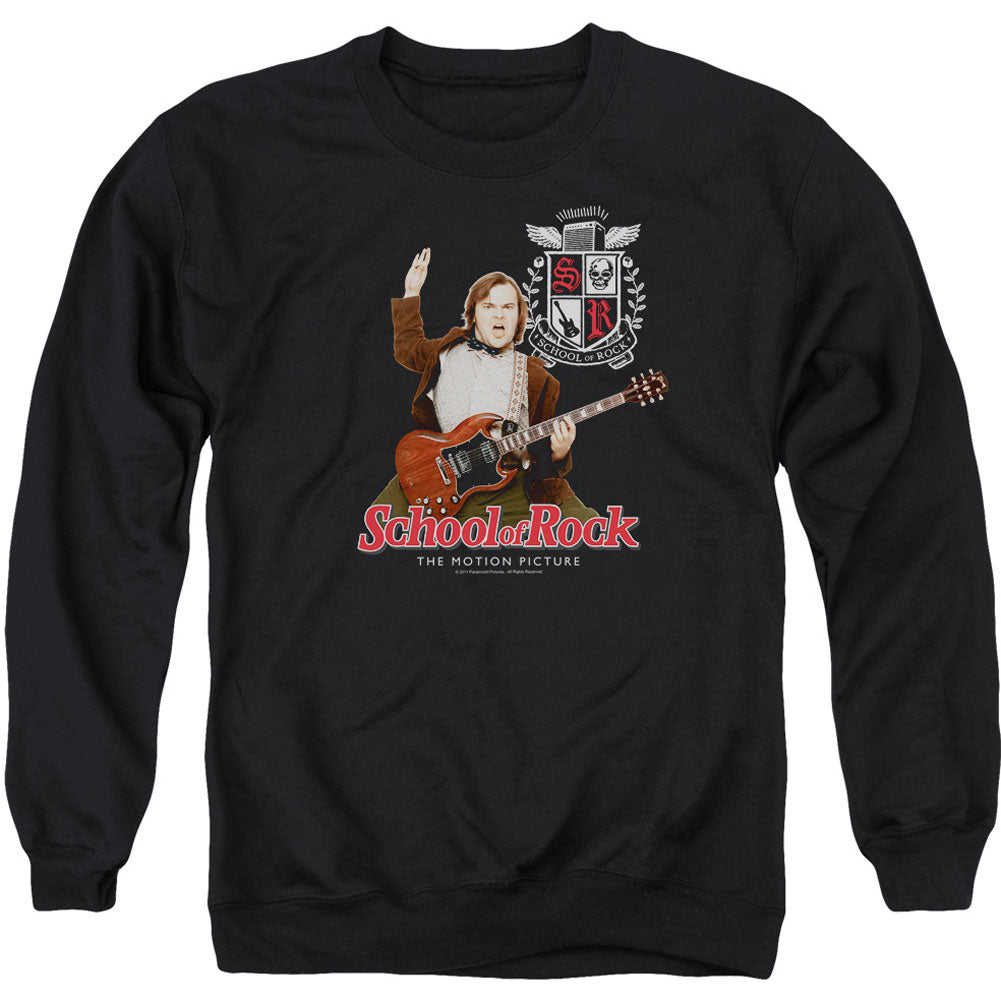 School Of Rock The Teacher Is In Adult Sweatshirt Front