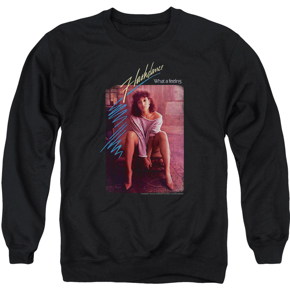 Flashdance Title Adult Sweatshirt Front