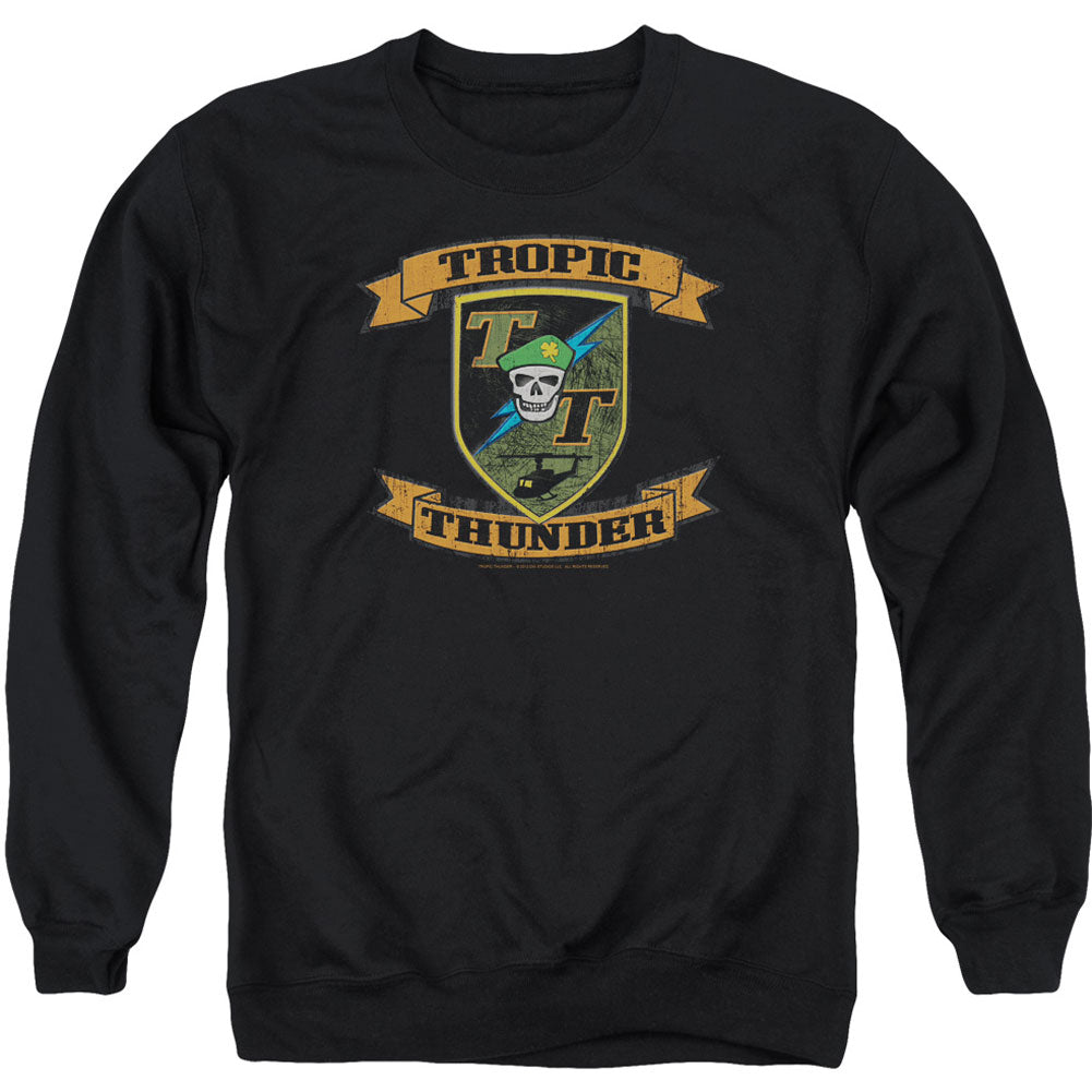 Tropic Thunder Patch Adult Sweatshirt Front