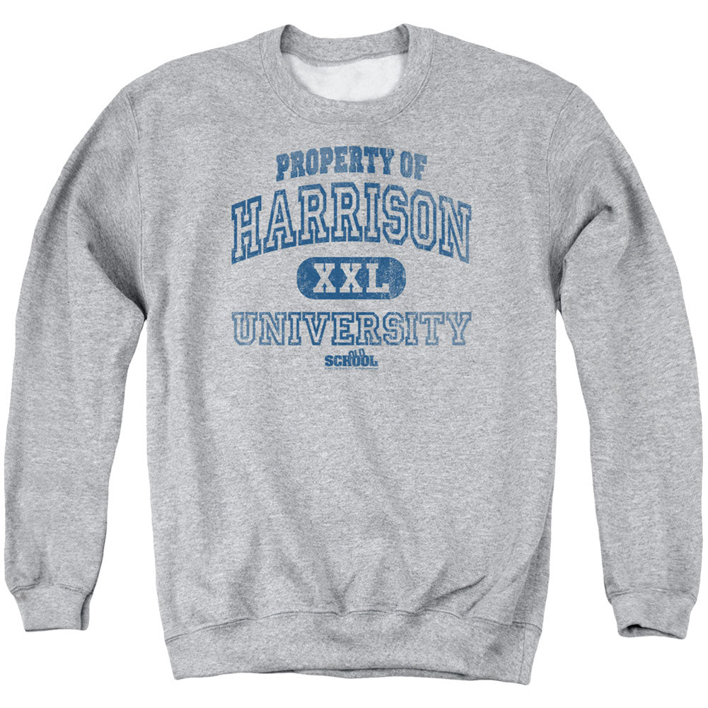 Old School Property Of Harrison Adult Sweatshirt Front