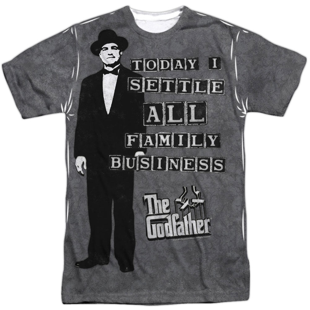Godfather Family Business 100% Poly Sublimation T-shirt