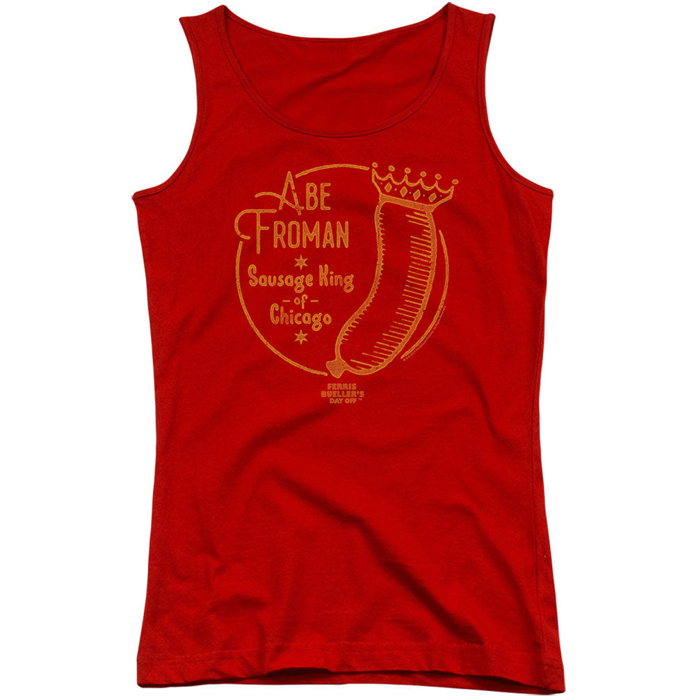 Ferris Bueller's Day Off Abe Froman Womens Tank Front