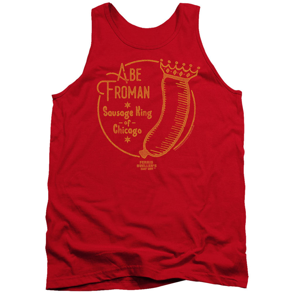 Ferris Bueller's Day Off Abe Froman Mens Tank Front