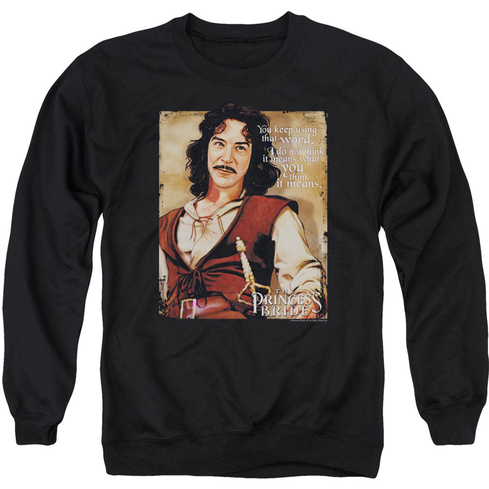 Playboy Word Adult Sweatshirt Front