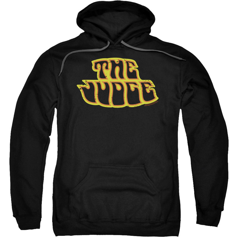 Pontiac Judge Logo Adult 25% Poly Hooded Sweatshirt Front