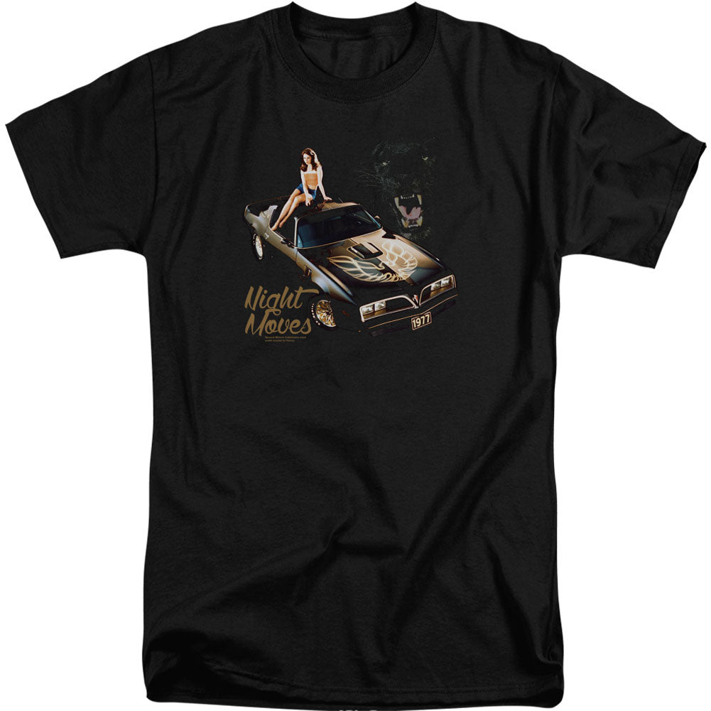Chevy Night Moves Adult Tall T-shirt Tall Front