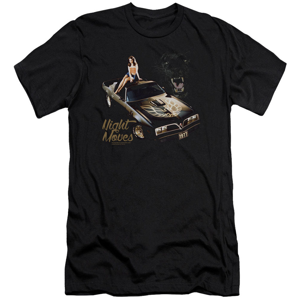 Chevy Night Moves Premium Canvas Brand Slim Fit T-shirt Front
