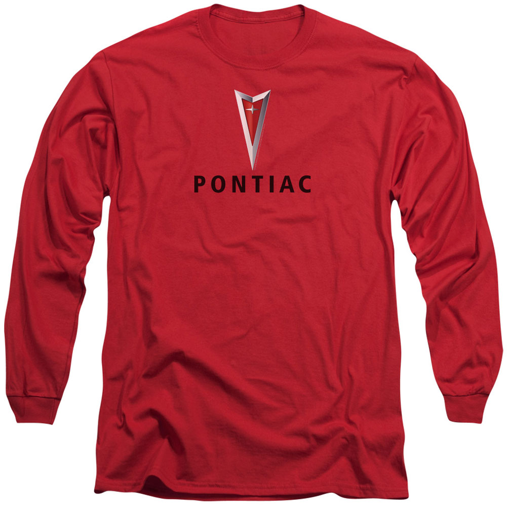 Pontiac Centered Arrowhead Long Sleeve Front