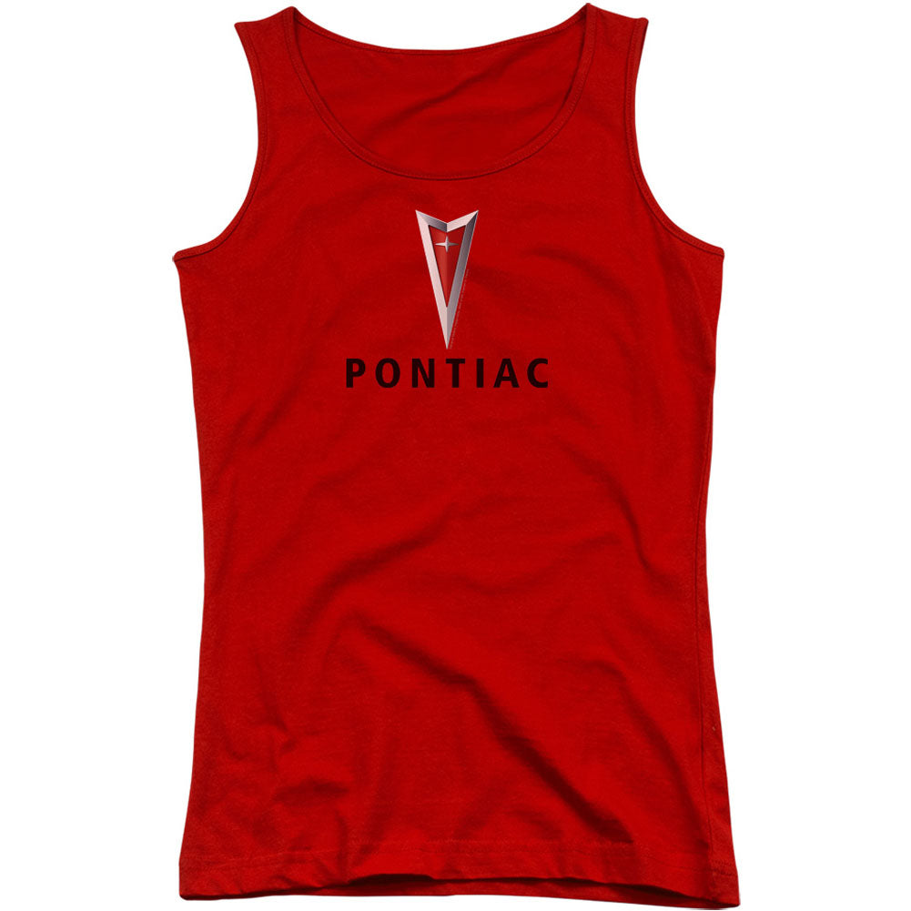 Pontiac Centered Arrowhead Womens Tank Front