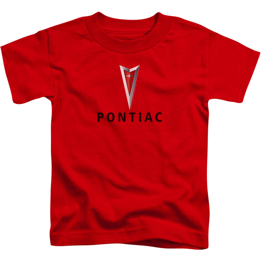 Pontiac Centered Arrowhead Toddler Childrens T-shirt Front
