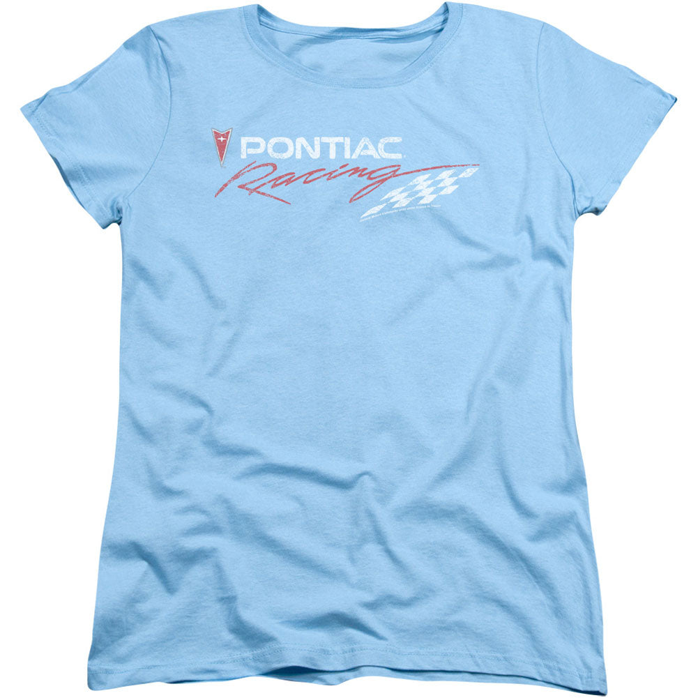 Pontiac Racing Rough Hewn Womens T-shirt Front