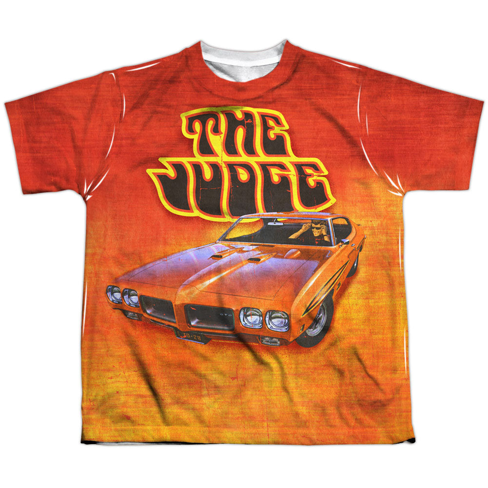 Chevy The Judge Youth 100% Poly Sublimation T-shirt Front