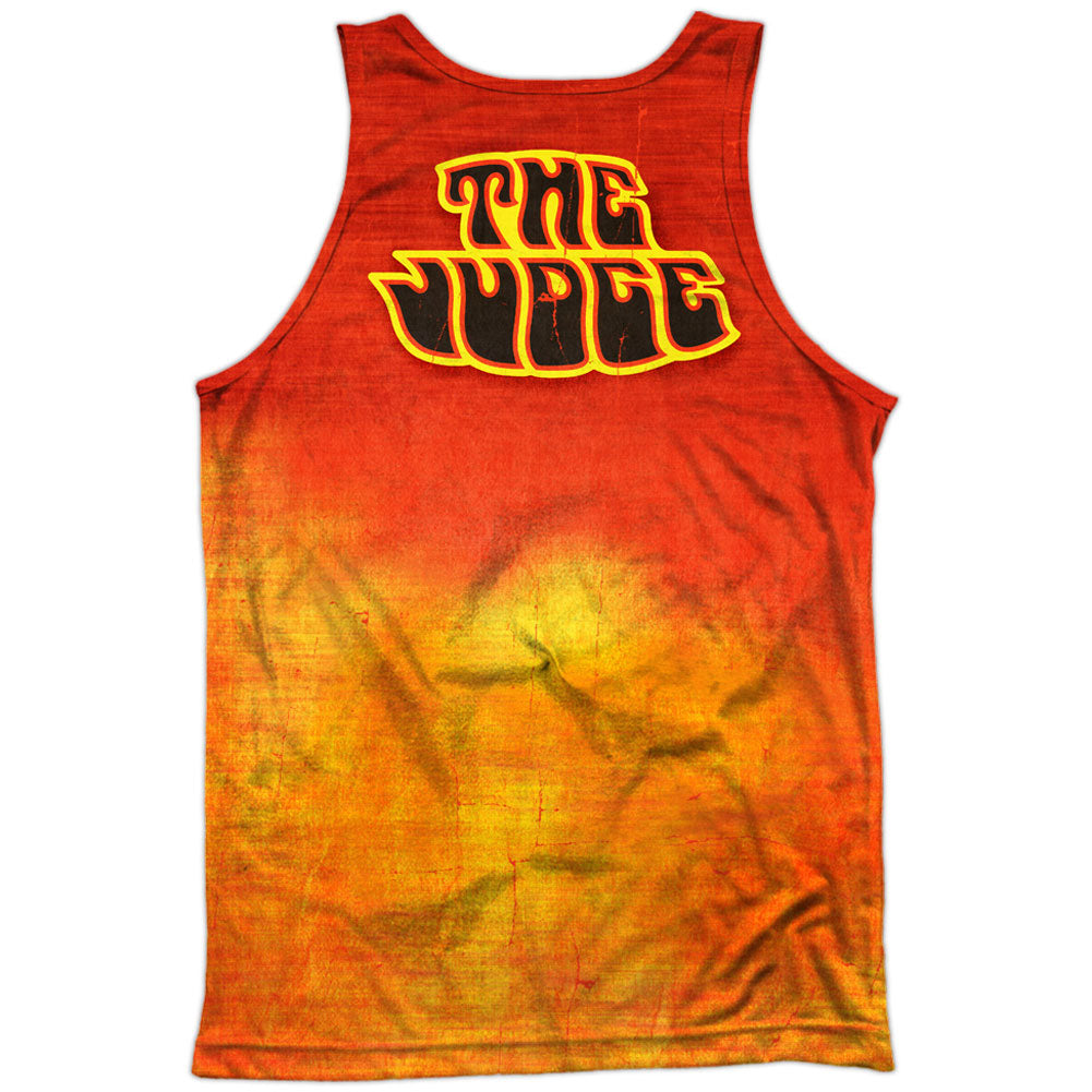 Chevy The Judge 100% Poly Front/Back Print Mens Tank Back