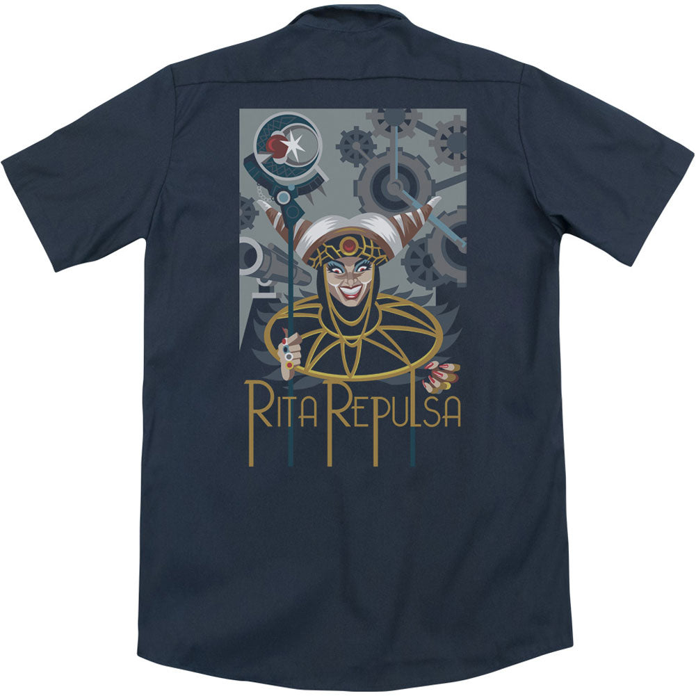 Power Rangers Rita Deco(Back Print) Workshirt Back