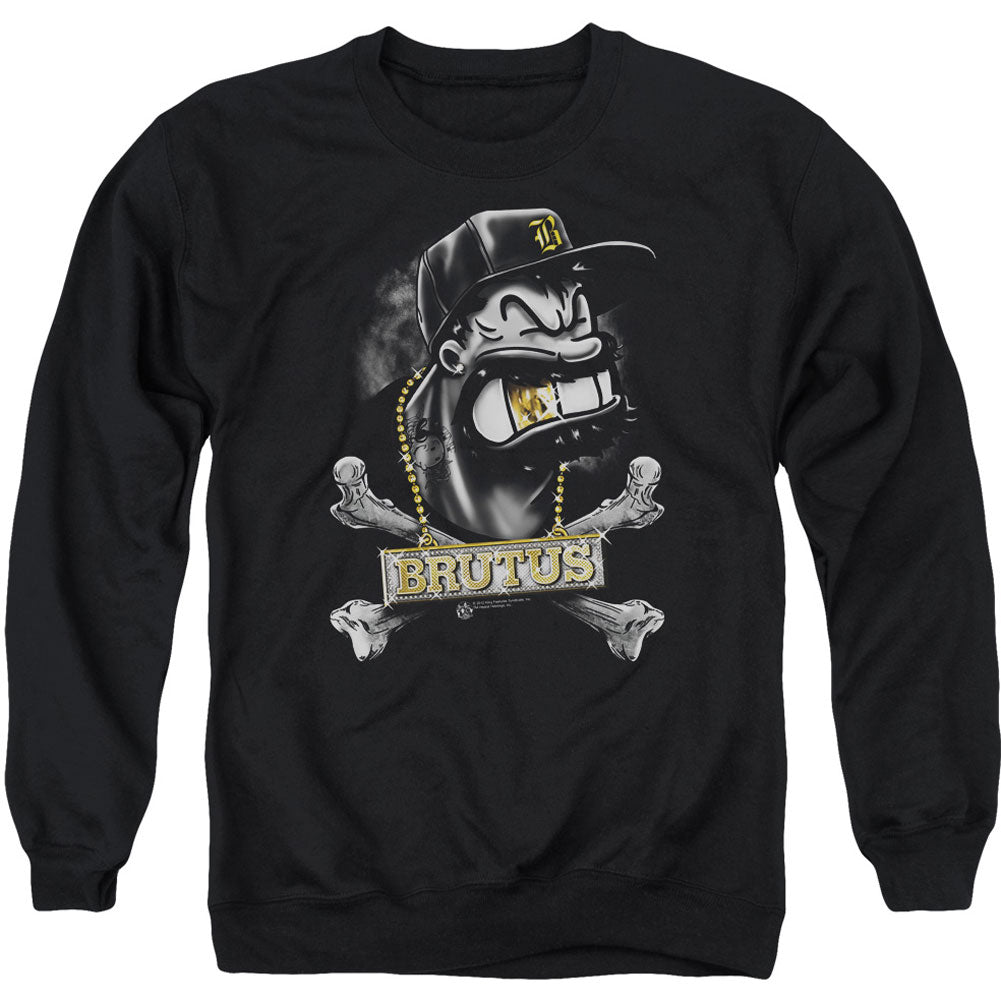 Popeye Brutus Adult Sweatshirt Front