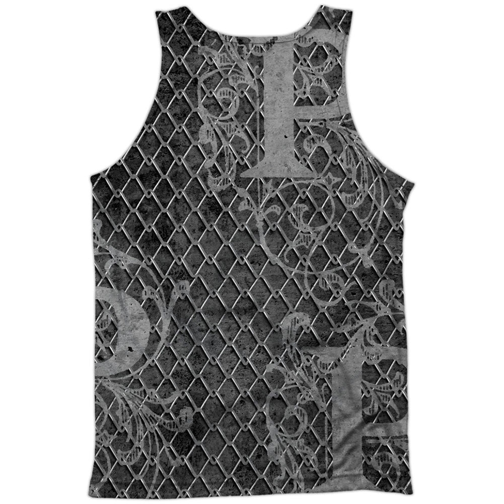 Popeye Spinach Kng 100% Poly Mens Tank Back
