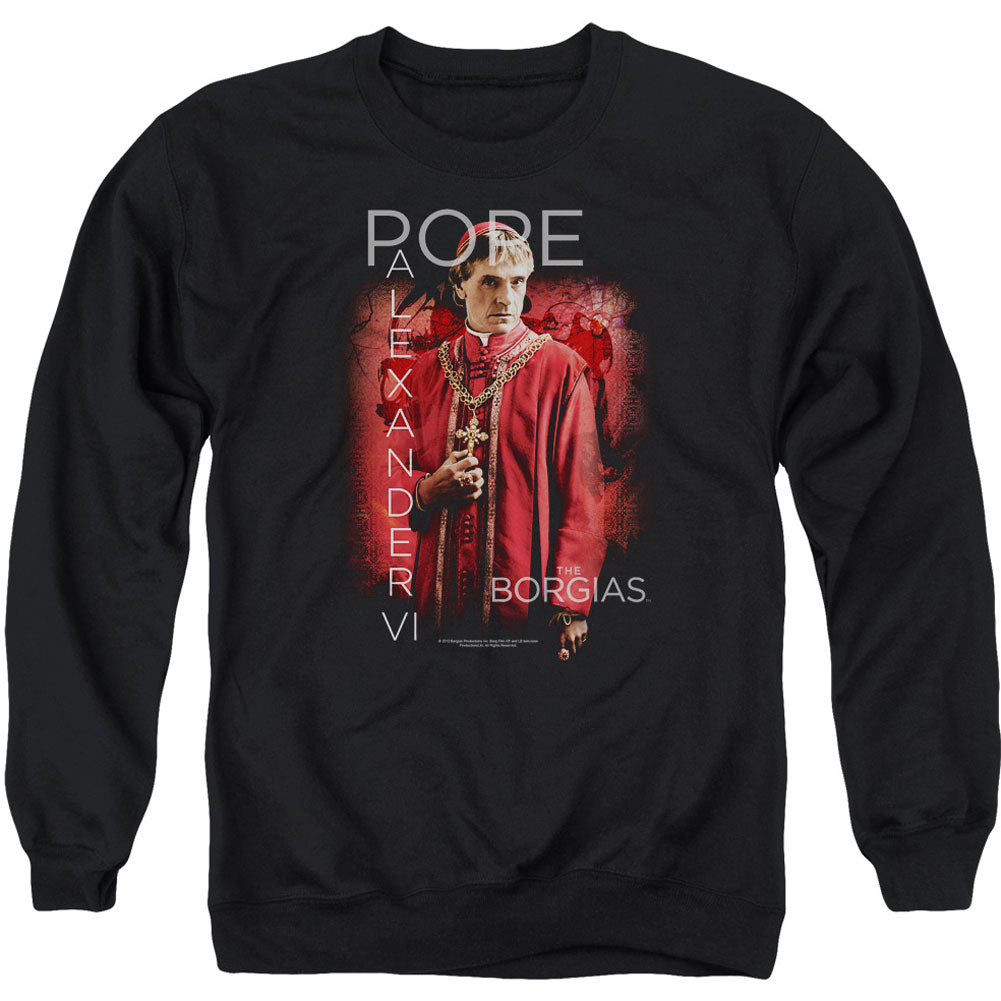 Borgias Pope Alexander Vi Adult Sweatshirt Front