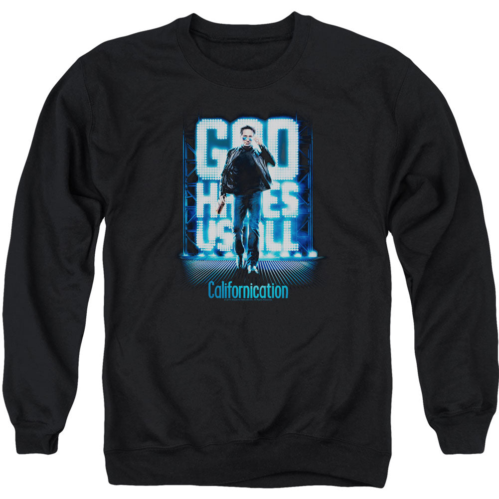 Californication Hit The Lights Adult Sweatshirt Front