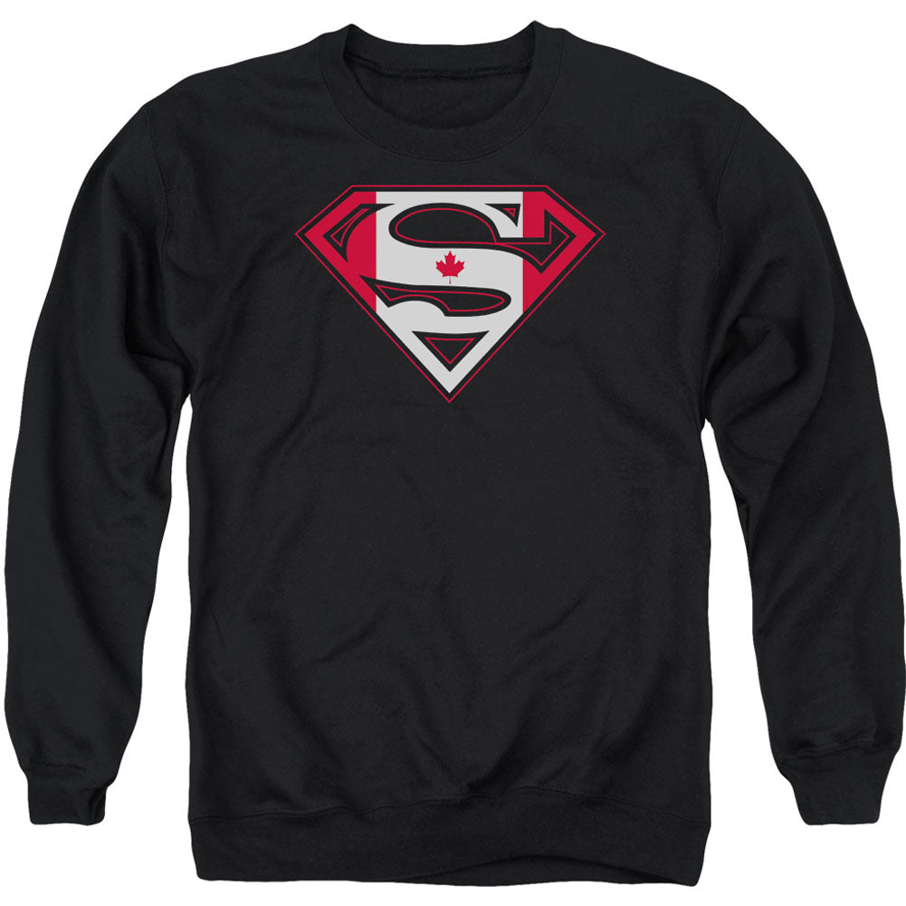 Superman Canadian Shield Adult Sweatshirt Front