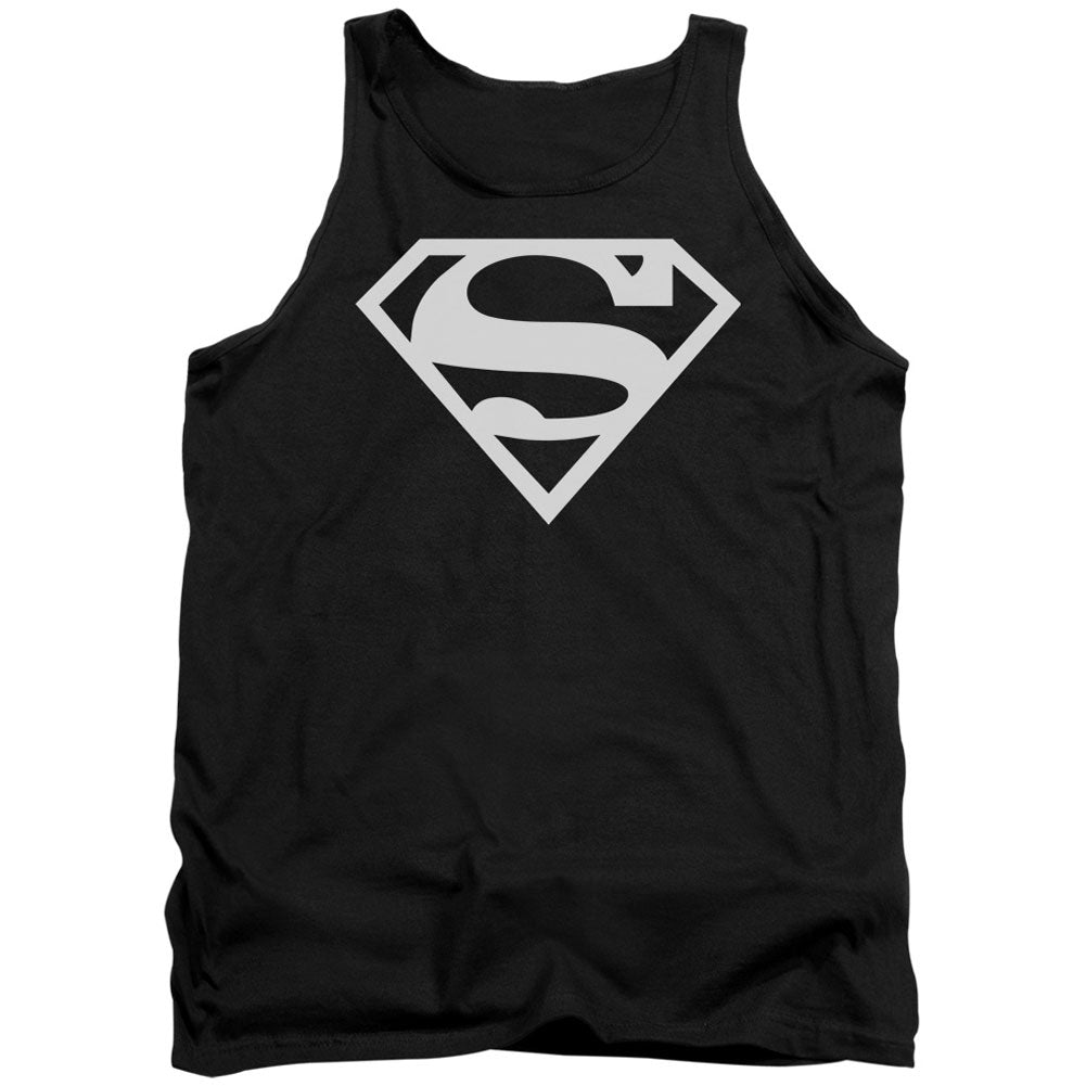 Superman Logo Mens Tank Front